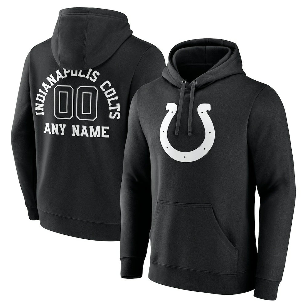 Indianapolis Colts Personalized Name & Number Pullover Hoodie | NFL New