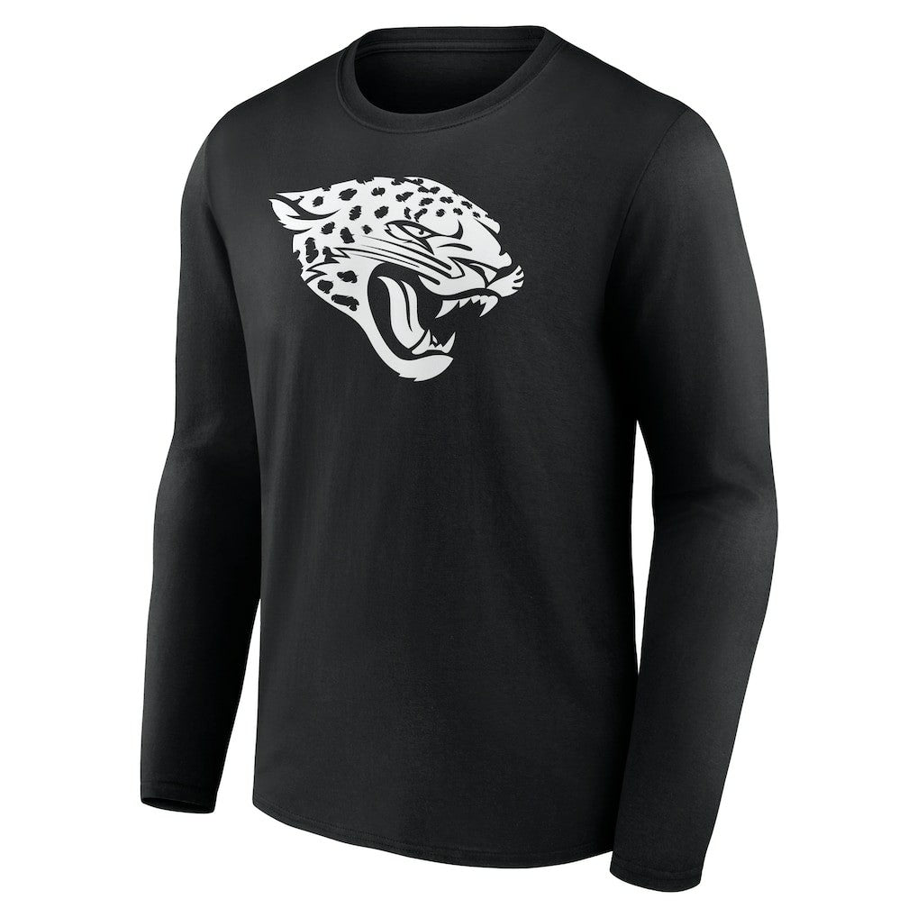 Jacksonville Jaguars Personalized Name & Number Monochrome Long Sleeve T-Shirt | NFL On sale