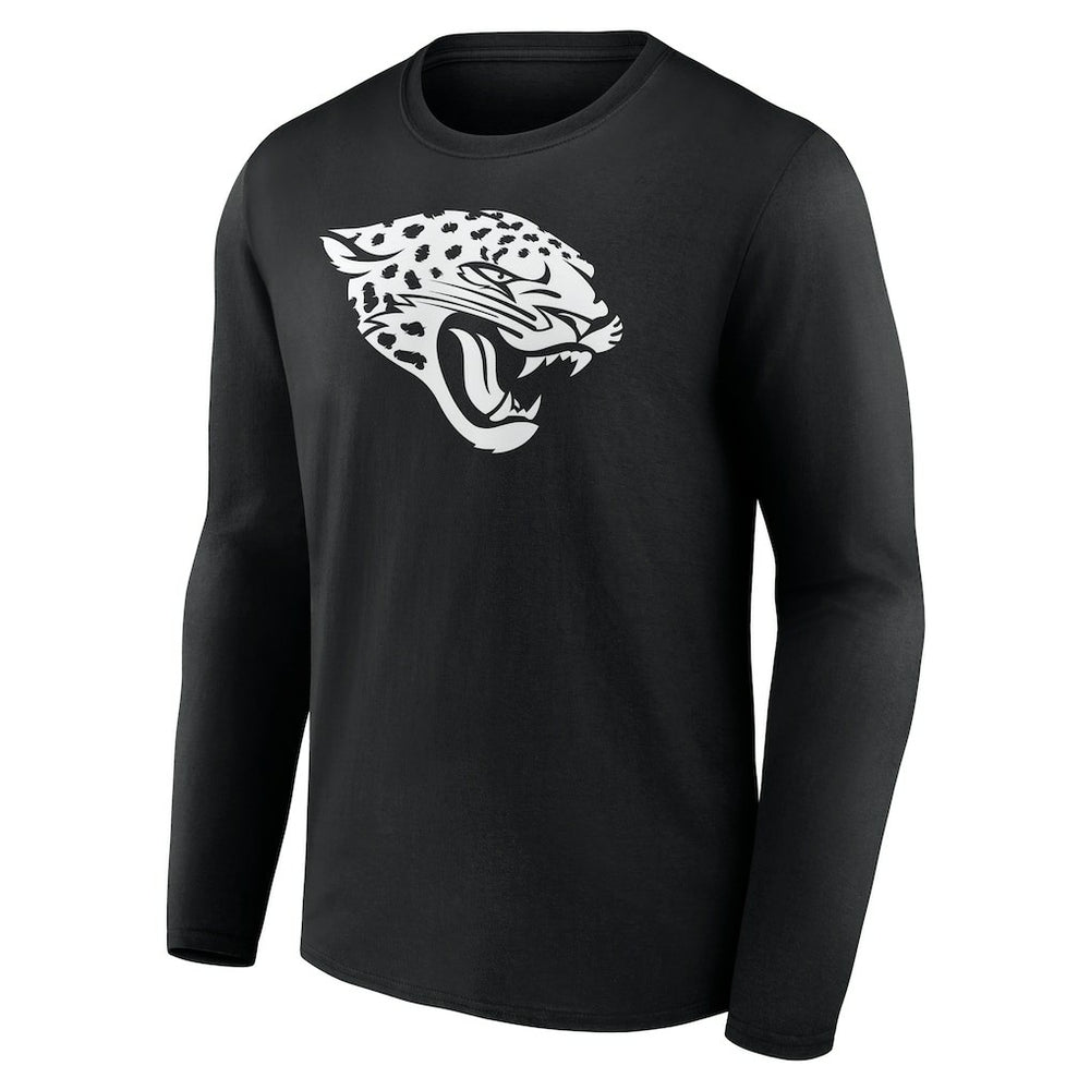 Jacksonville Jaguars Personalized Name & Number Monochrome Long Sleeve T-Shirt | NFL On sale