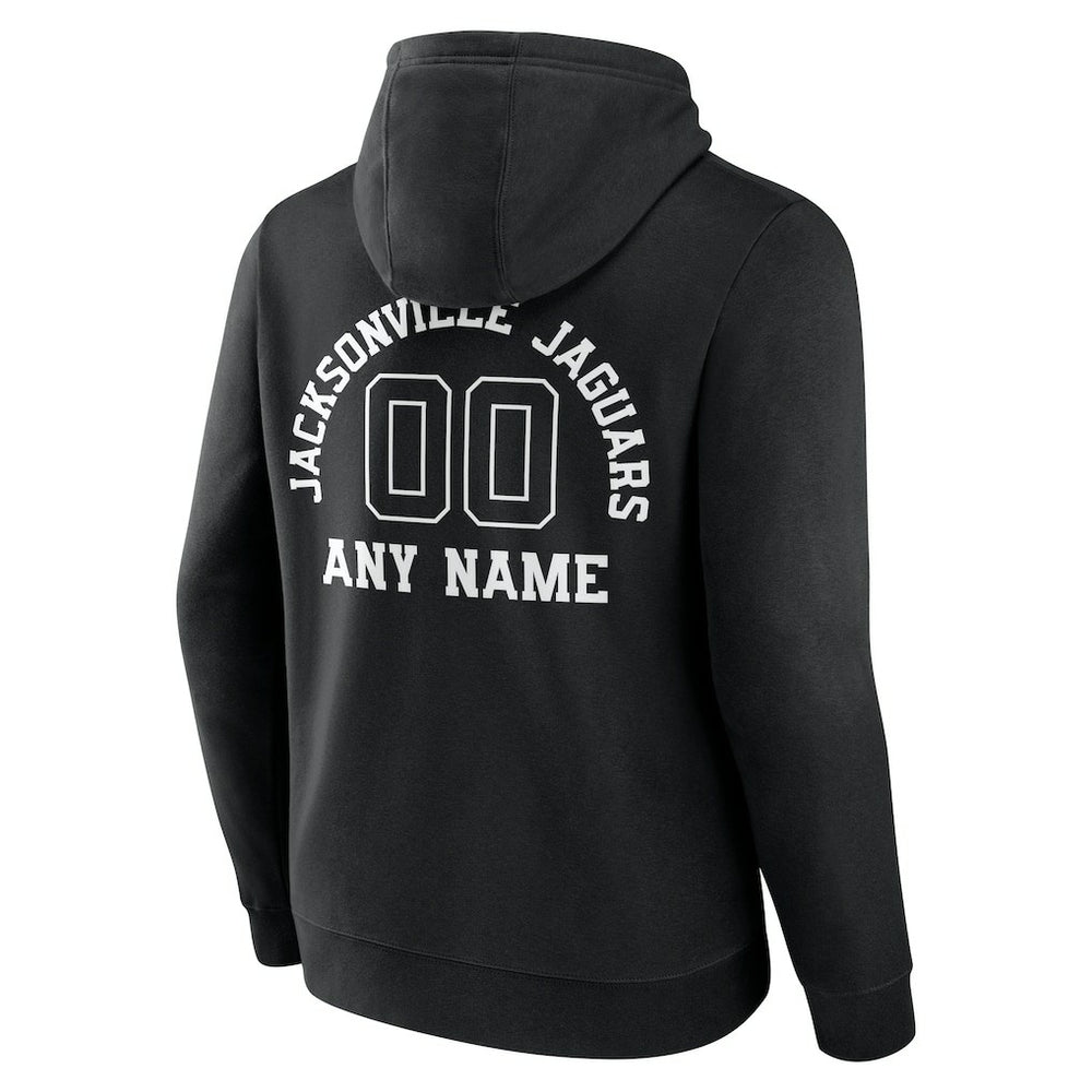 Jacksonville Jaguars Personalized Name & Number Pullover Hoodie | NFL Hot