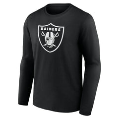Las Vegas Raiders Personalized Name & Number Monochrome Long Sleeve T-Shirt | NFL Hot