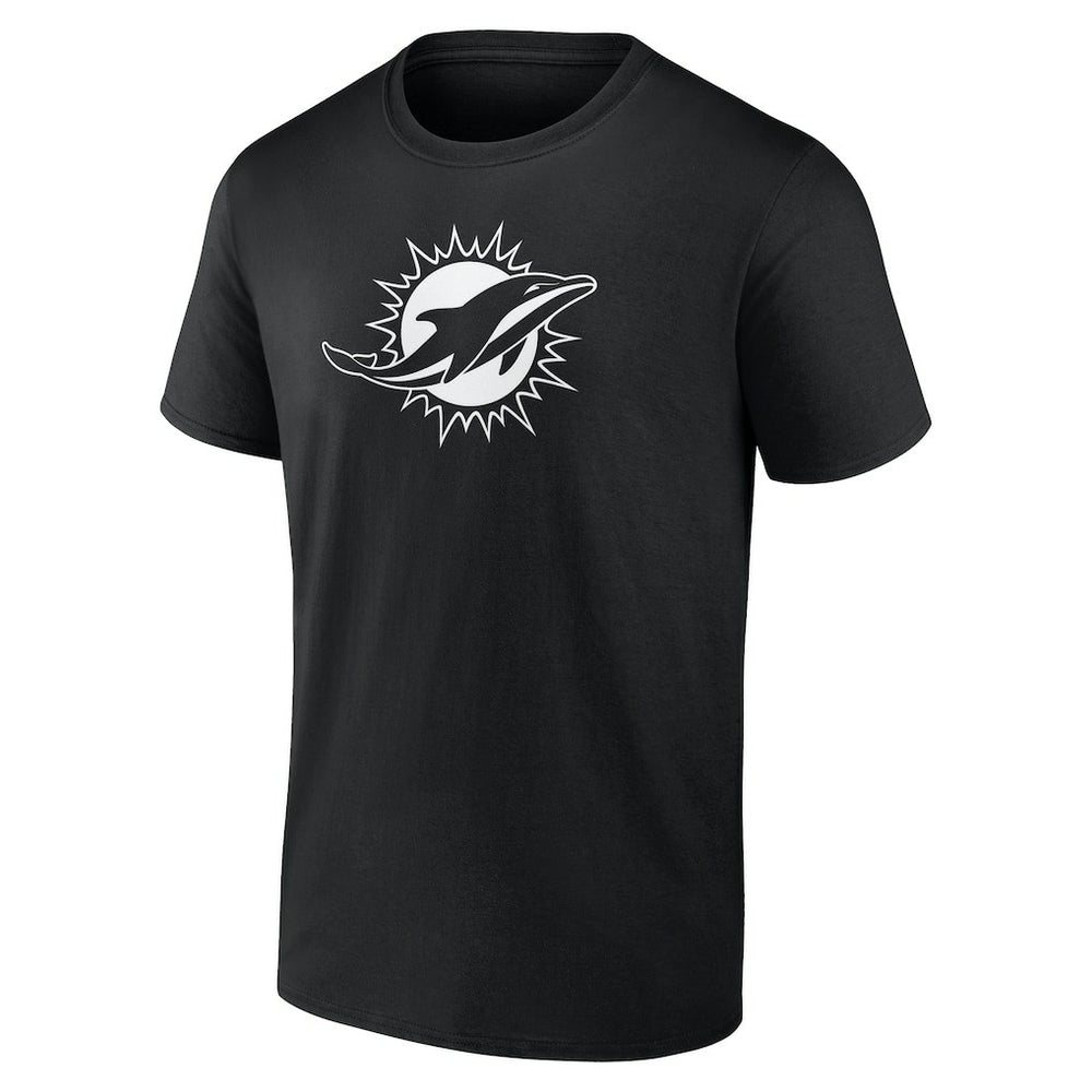 Miami Dolphins Personalized Name & Number Monochrome T-Shirt | NFL Discount