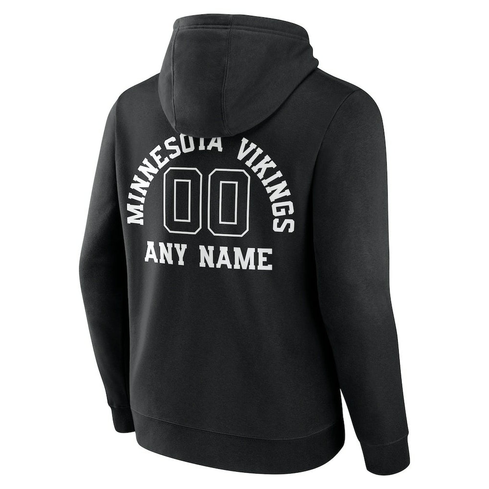 Minnesota Vikings Personalized Name & Number Pullover Hoodie | NFL On sale