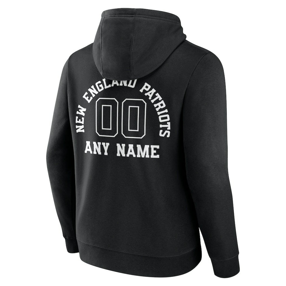 New England Patriots Personalized Name & Number Pullover Hoodie | NFL Near me