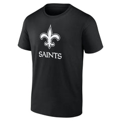 New Orleans Saints Personalized Name & Number Monochrome T-Shirt | NFL Near me