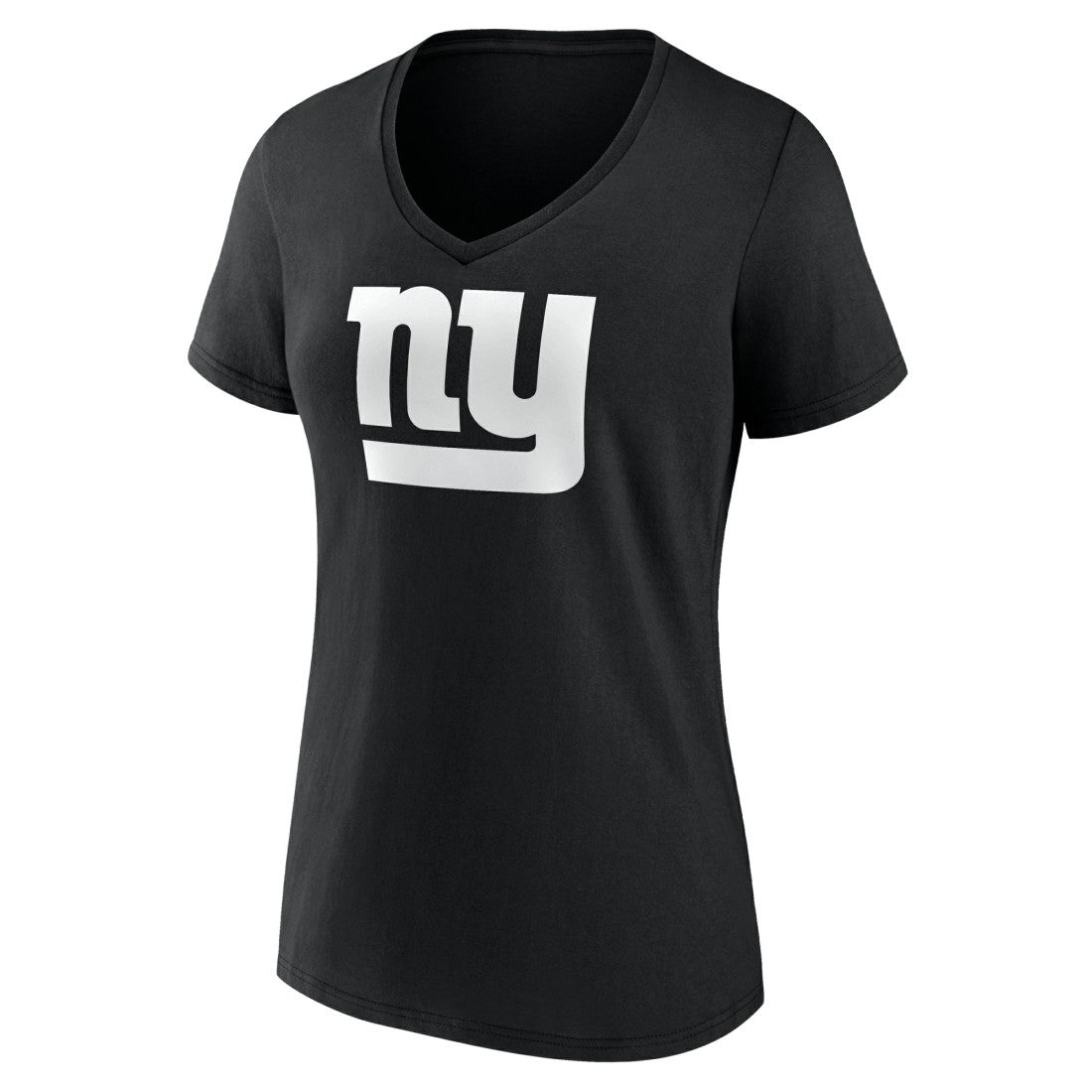 New York Giants Women's Personalized Name & Number Monochrome V-Neck T-Shirt | NFL Discount
