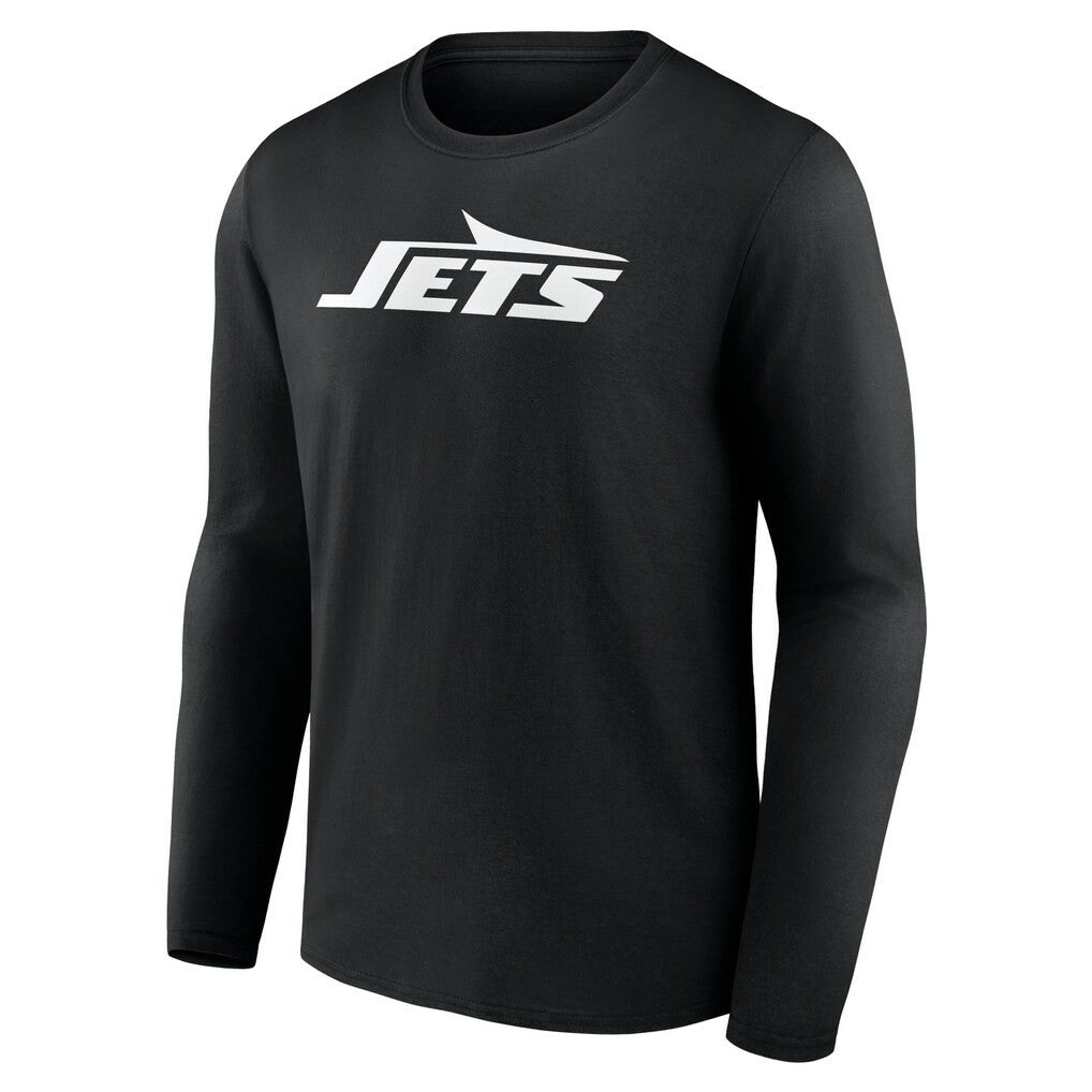 New York Jets Personalized Name & Number Monochrome Long Sleeve T-Shirt | NFL US