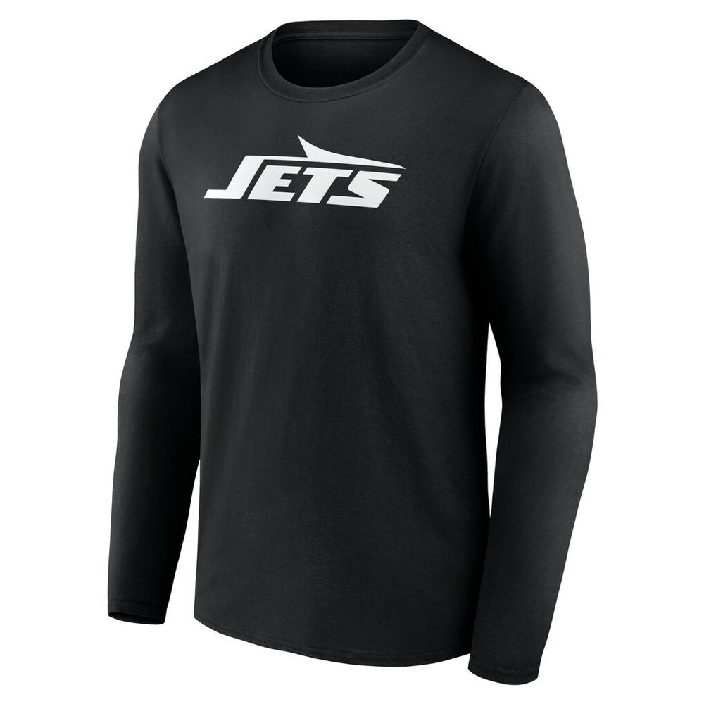 New York Jets Personalized Name & Number Monochrome Long Sleeve T-Shirt | NFL US