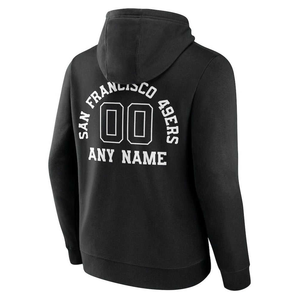 San Francisco 49ers Personalized Name & Number Pullover Hoodie | NFL US