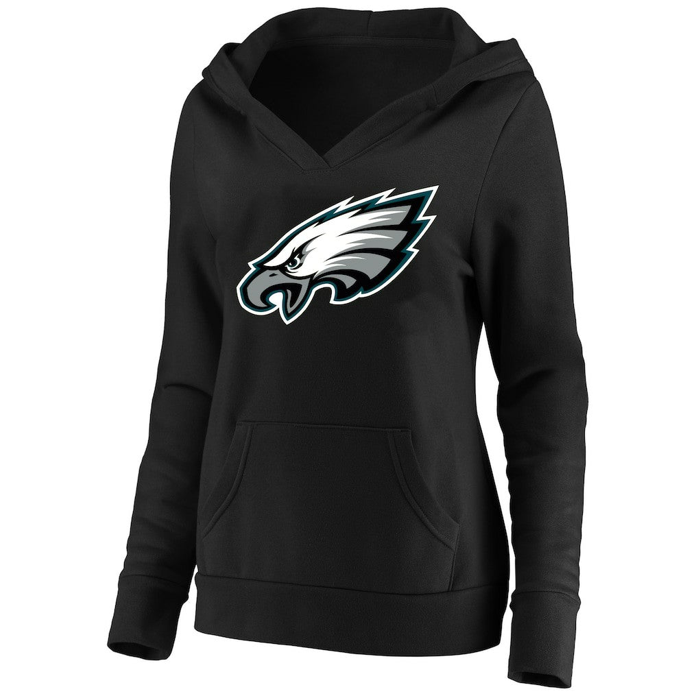 Philadelphia Eagles Women's Plus Size V-Neck Pullover Hoodie | NFL US