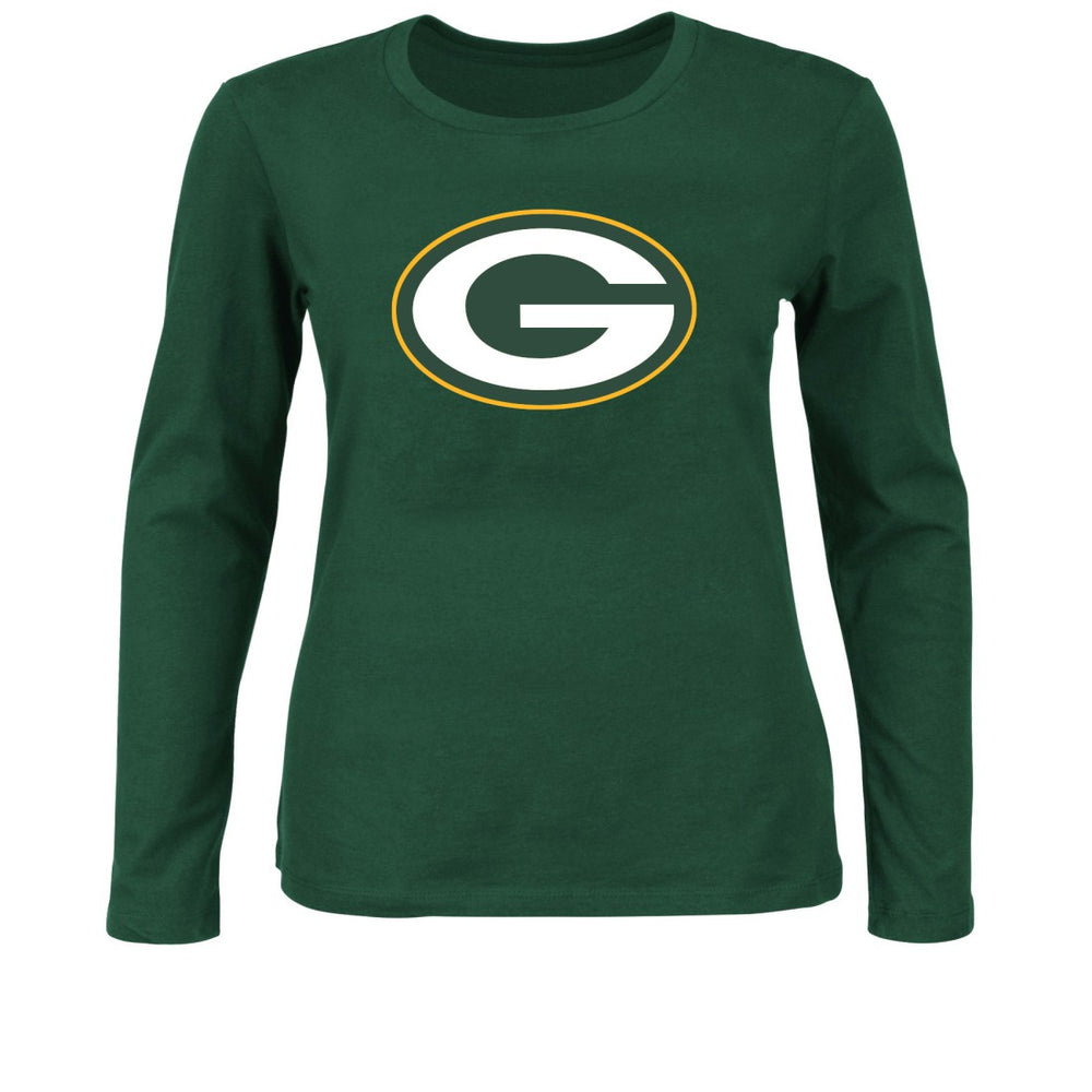 Green Bay Packers Women's Plus Size Long Sleeve T-Shirt | NFL Online
