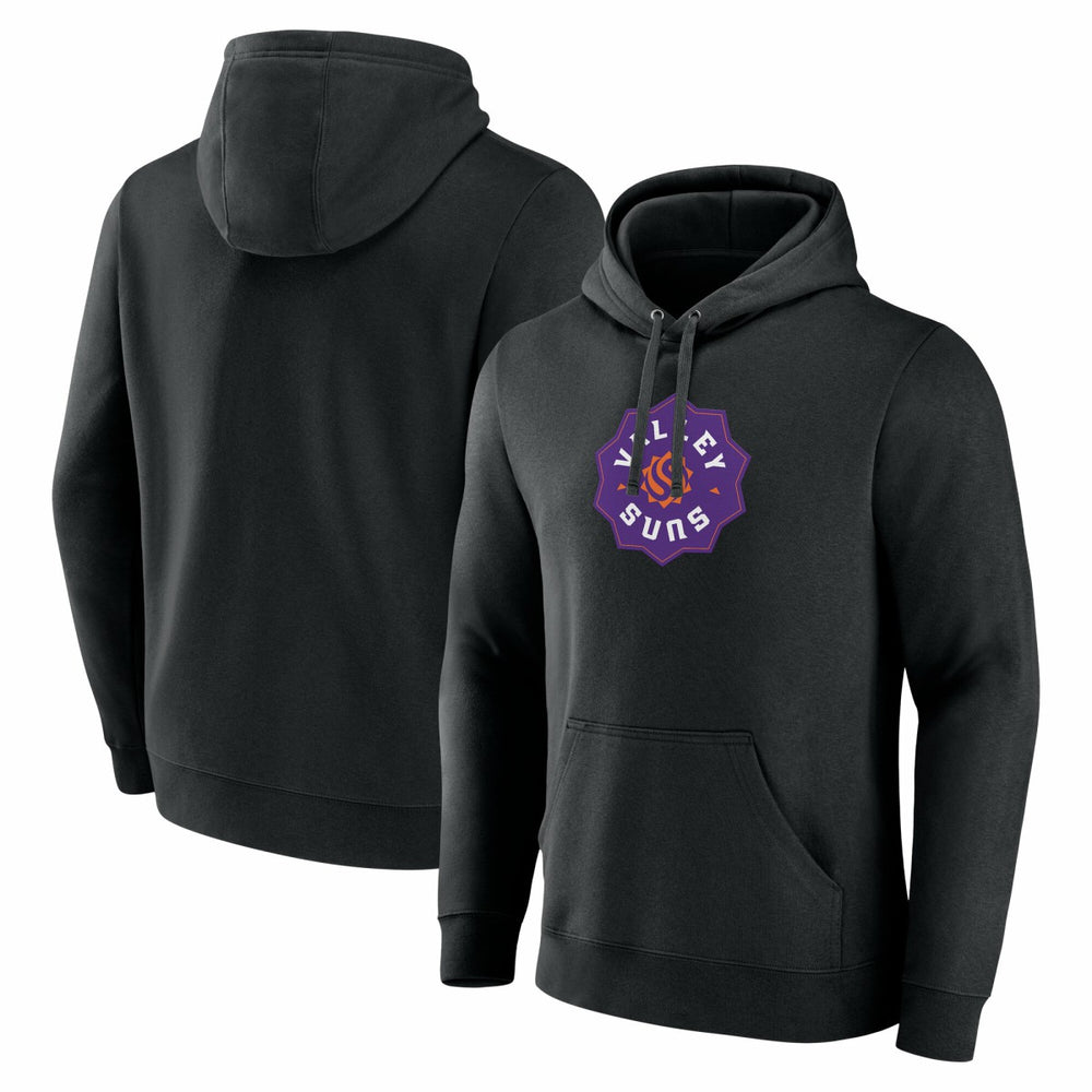 Black Valley Suns Primary Logo Pullover Hoodie | NBA