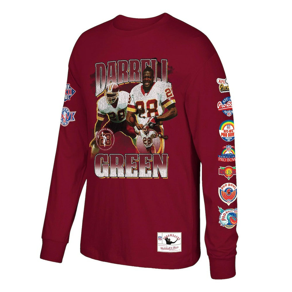Washington Commanders Darrell Green  Player Graphic Long Sleeve T-Shirt | NFL Discount