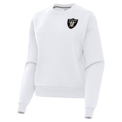 Las Vegas Raiders Antigua Women's Victory Pullover Sweatshirt | NFL US
