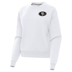 San Francisco 49ers Antigua Women's Victory Pullover Sweatshirt | NFL Outlet