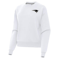 New England Patriots Antigua Women's Victory Pullover Sweatshirt | NFL Discount