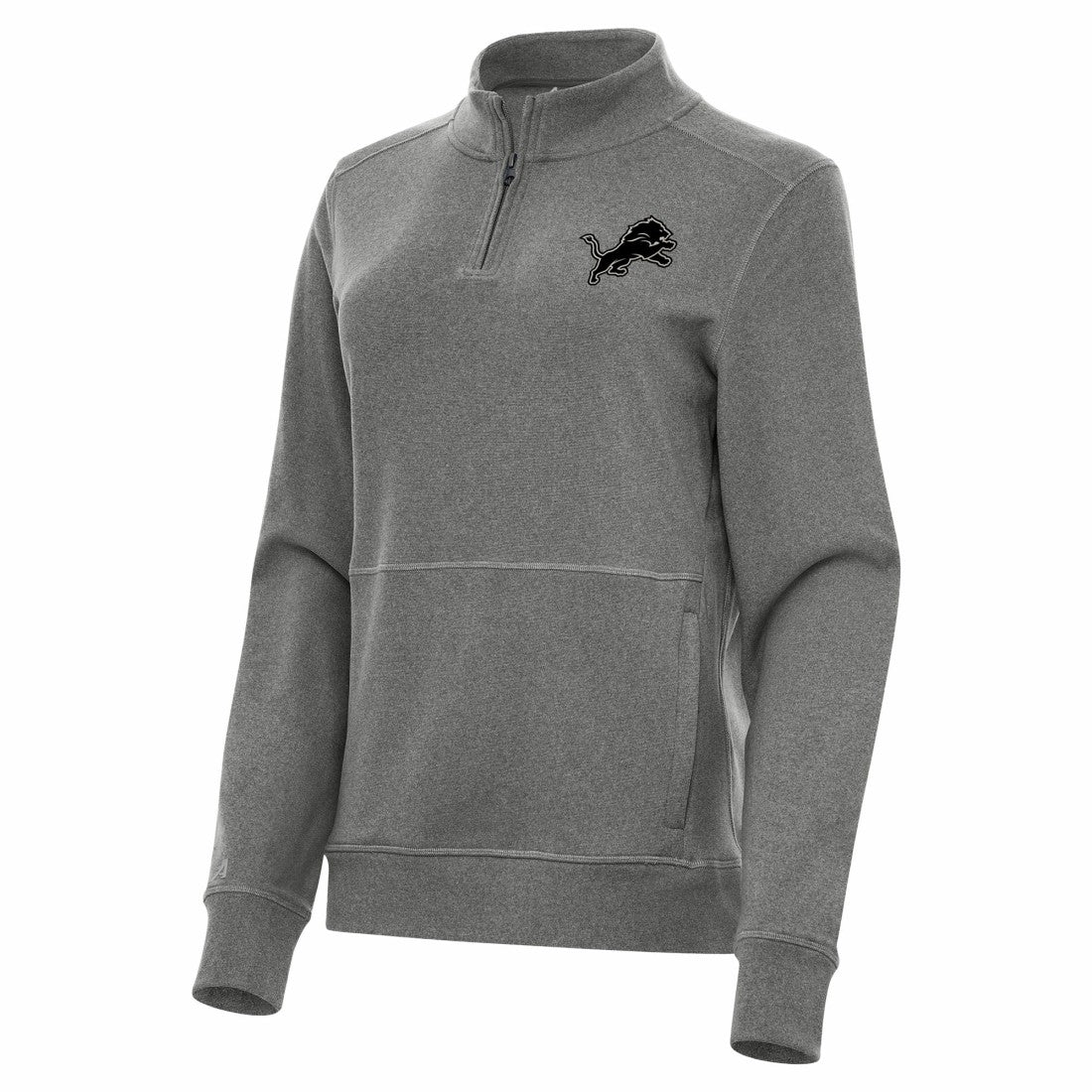 Detroit Lions Antigua Women's Crush Quarter-Zip Top | NFL On sale