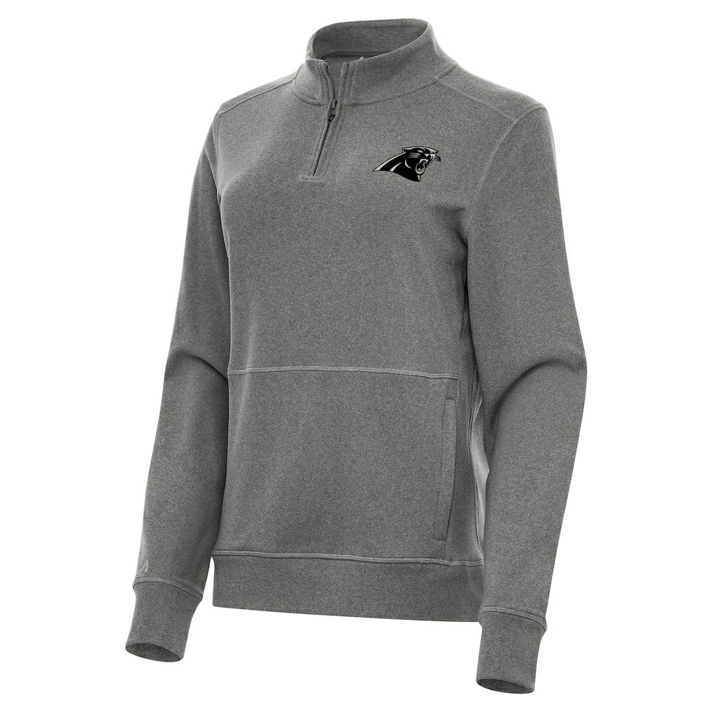 Carolina Panthers Antigua Women's Crush Quarter-Zip Top | NFL Hot