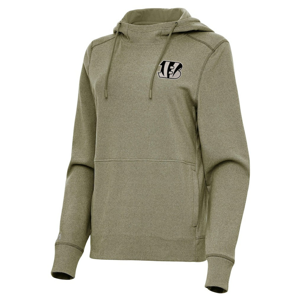 Cincinnati Bengals Antigua Women's Justice Pullover Hoodie | NFL New