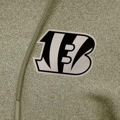 Cincinnati Bengals Antigua Women's Justice Pullover Hoodie | NFL New