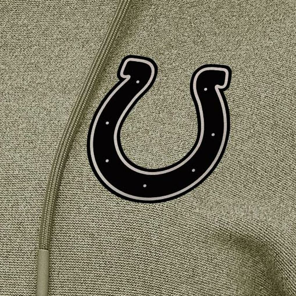Indianapolis Colts Antigua Women's Justice Pullover Hoodie | NFL Online