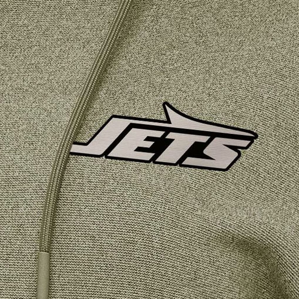 New York Jets Antigua Women's Justice Pullover Hoodie | NFL New