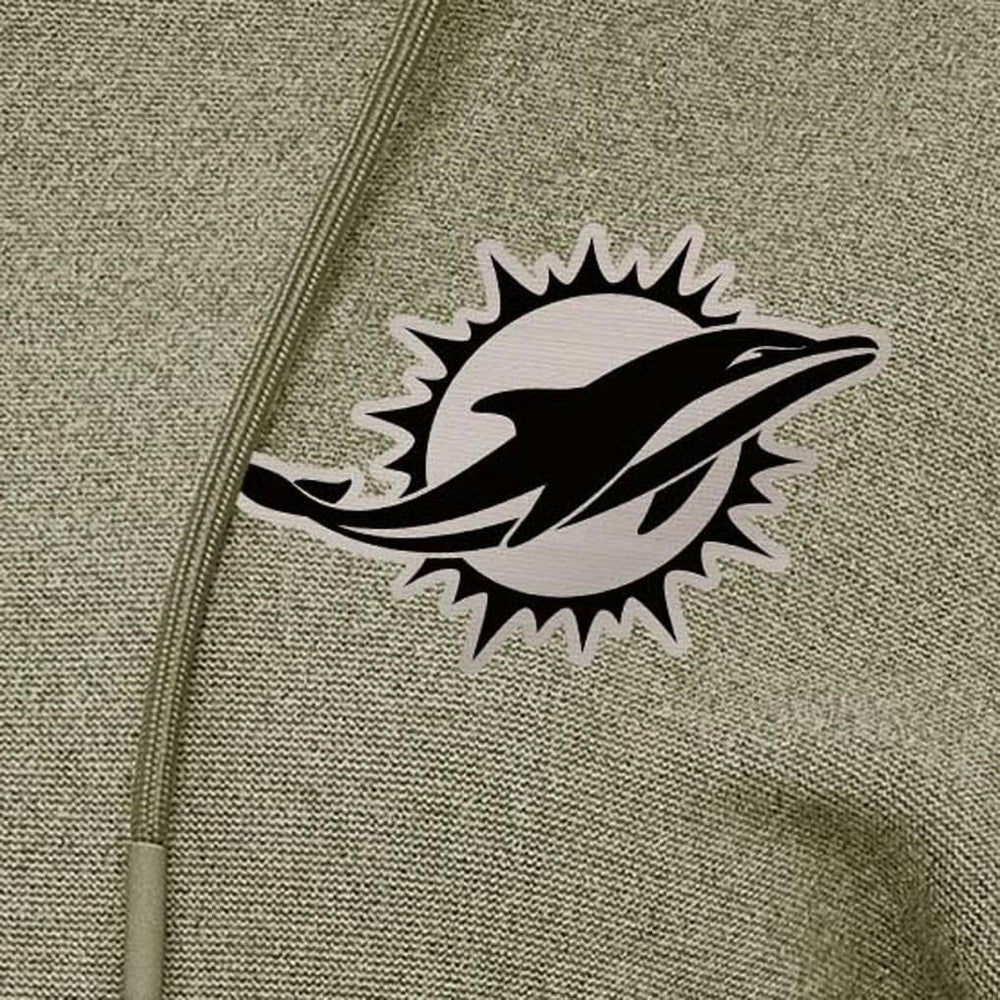 Miami Dolphins Antigua Women's Justice Pullover Hoodie | NFL Discount