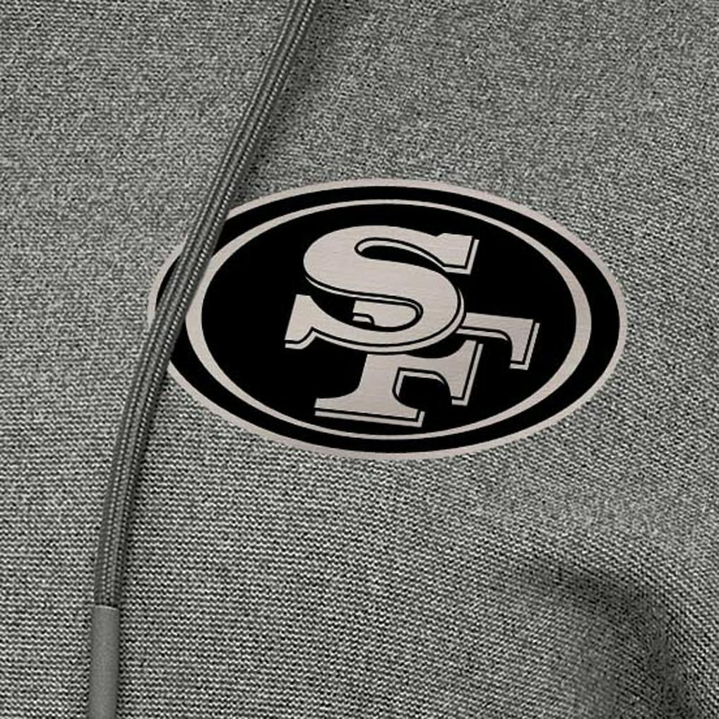 San Francisco 49ers Antigua Women's Justice Pullover Hoodie | NFL US