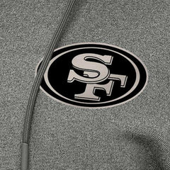 San Francisco 49ers Antigua Women's Justice Pullover Hoodie | NFL US