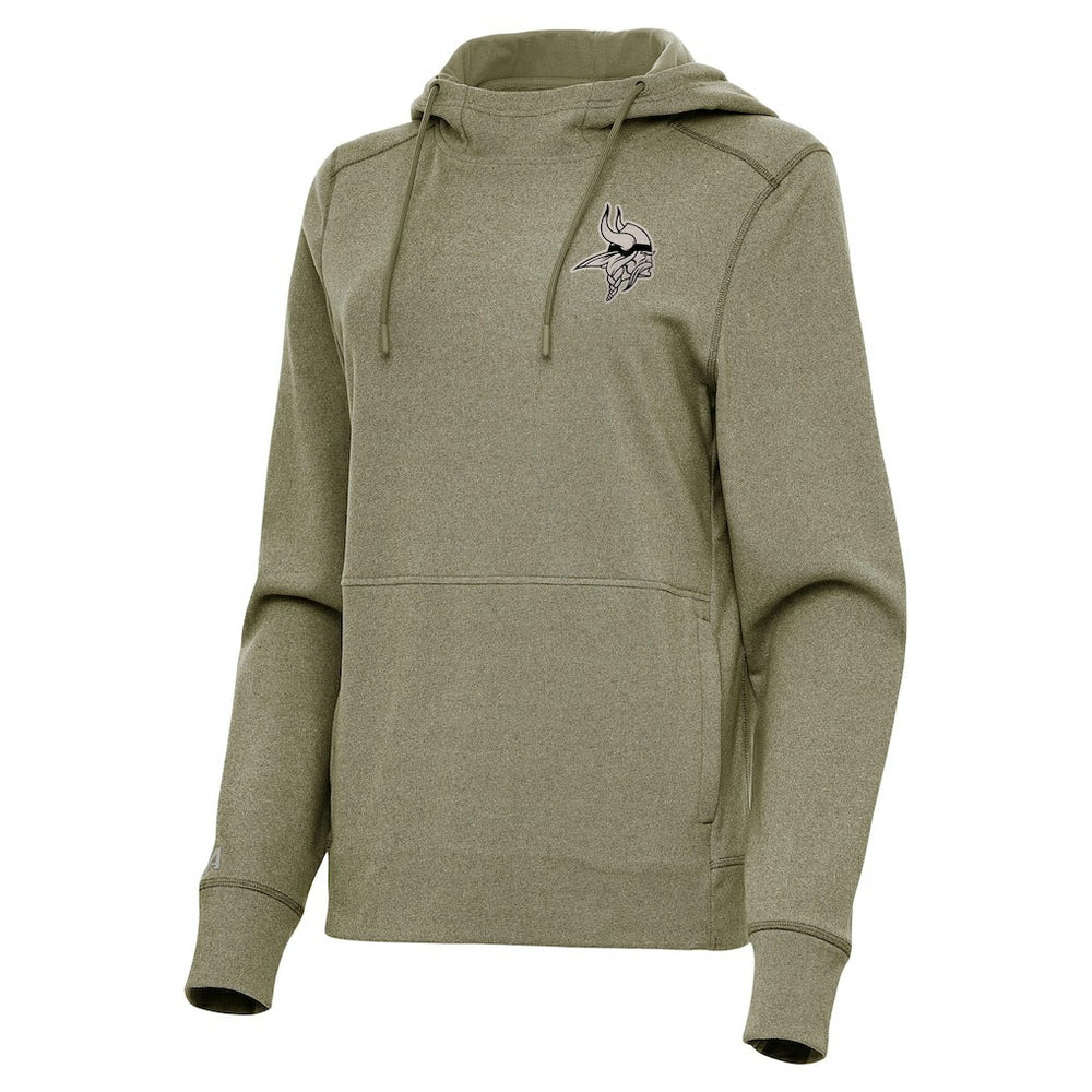 Minnesota Vikings Antigua Women's Justice Pullover Hoodie | NFL US