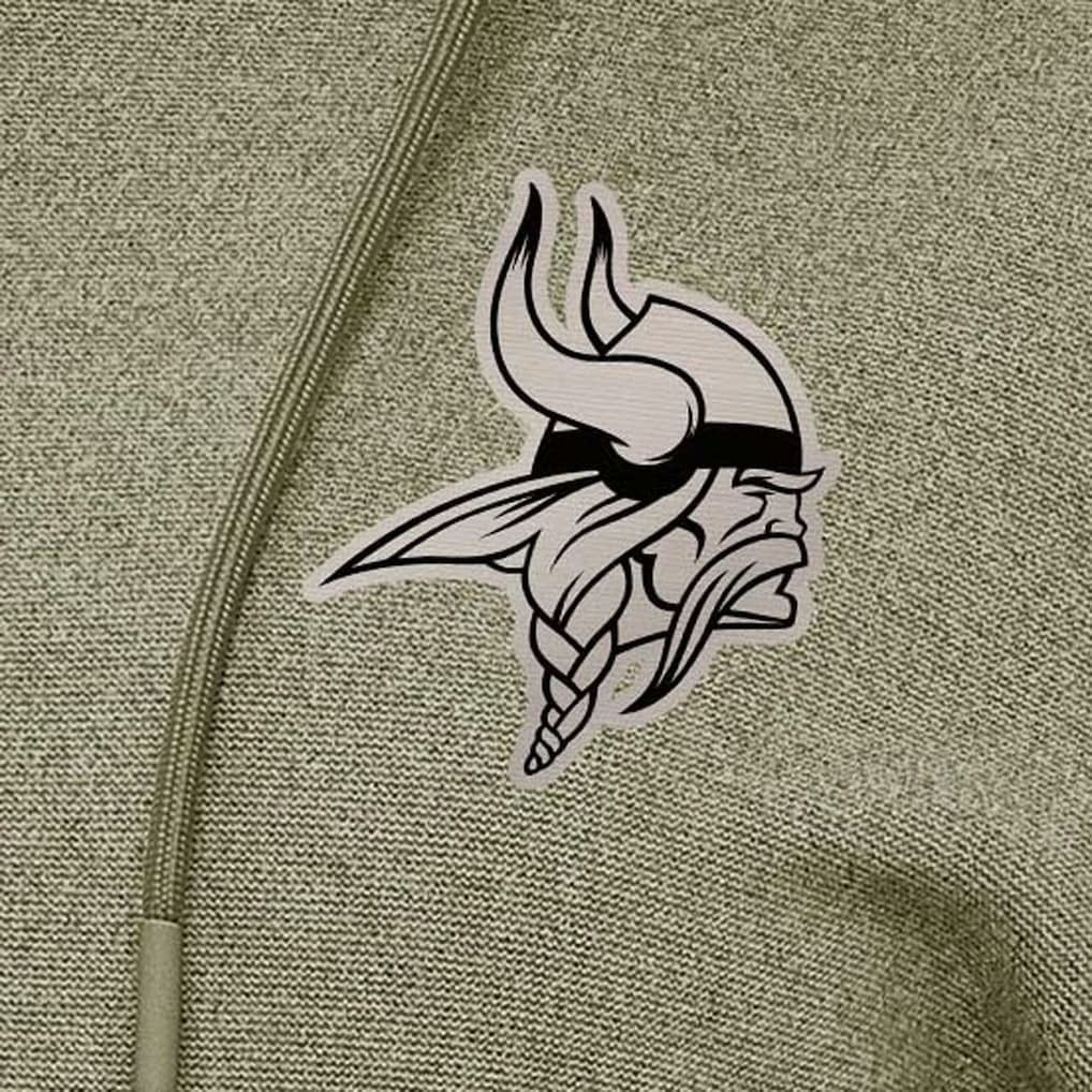 Minnesota Vikings Antigua Women's Justice Pullover Hoodie | NFL US