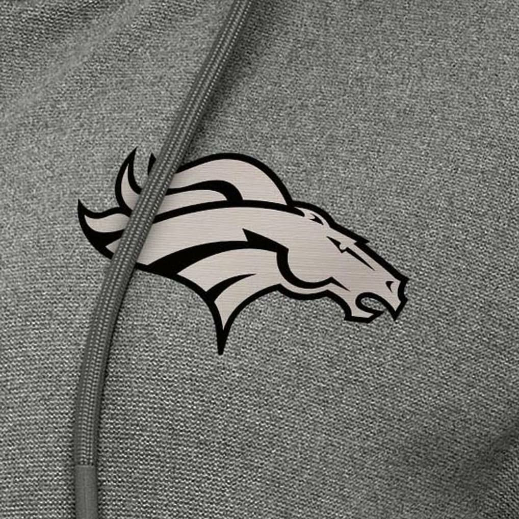 Denver Broncos Antigua Women's Seeker Full-Zip Hoodie Jacket | NFL New