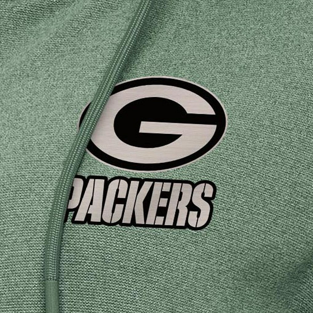 Green Bay Packers Antigua Women's Seeker Full-Zip Hoodie Jacket | NFL New