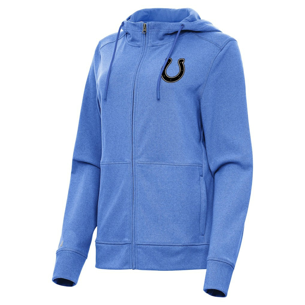 Indianapolis Colts Antigua Women's Seeker Full-Zip Hoodie Jacket | NFL New