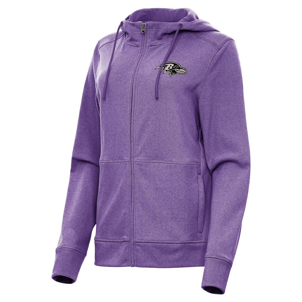 Baltimore Ravens Antigua Women's Seeker Full-Zip Hoodie Jacket | NFL On sale