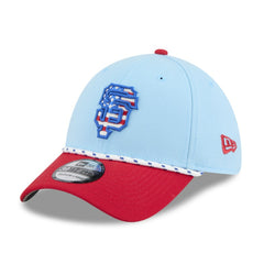 San Francisco Giants New Era 2025 Fourth of July 39THIRTY Flex Hat - MLB Hats