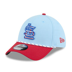 St. Louis Cardinals New Era 2025 Fourth of July 39THIRTY Flex Hat - MLB Hats