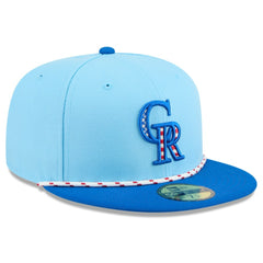 Colorado Rockies New Era 2025 Fourth of July 59FIFTY Fitted Hat - MLB Hats