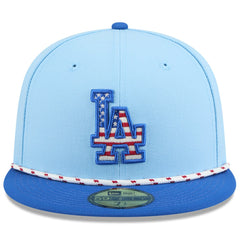 Los Angeles Dodgers New Era 2025 Fourth of July 59FIFTY Fitted Hat - MLB Hats