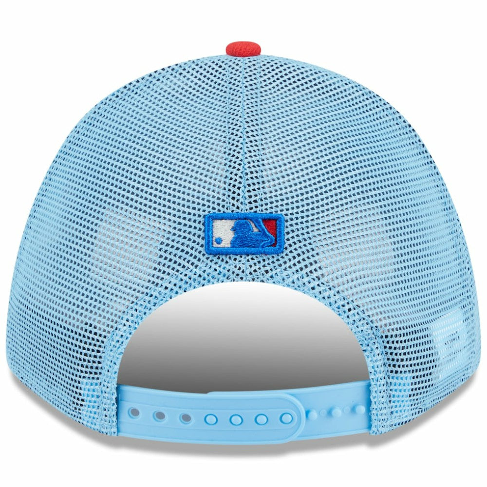 San Francisco Giants New Era 2025 Fourth of July 9FORTY A-Frame M-Crown Adjustable Trucker Hat - MLB Hats