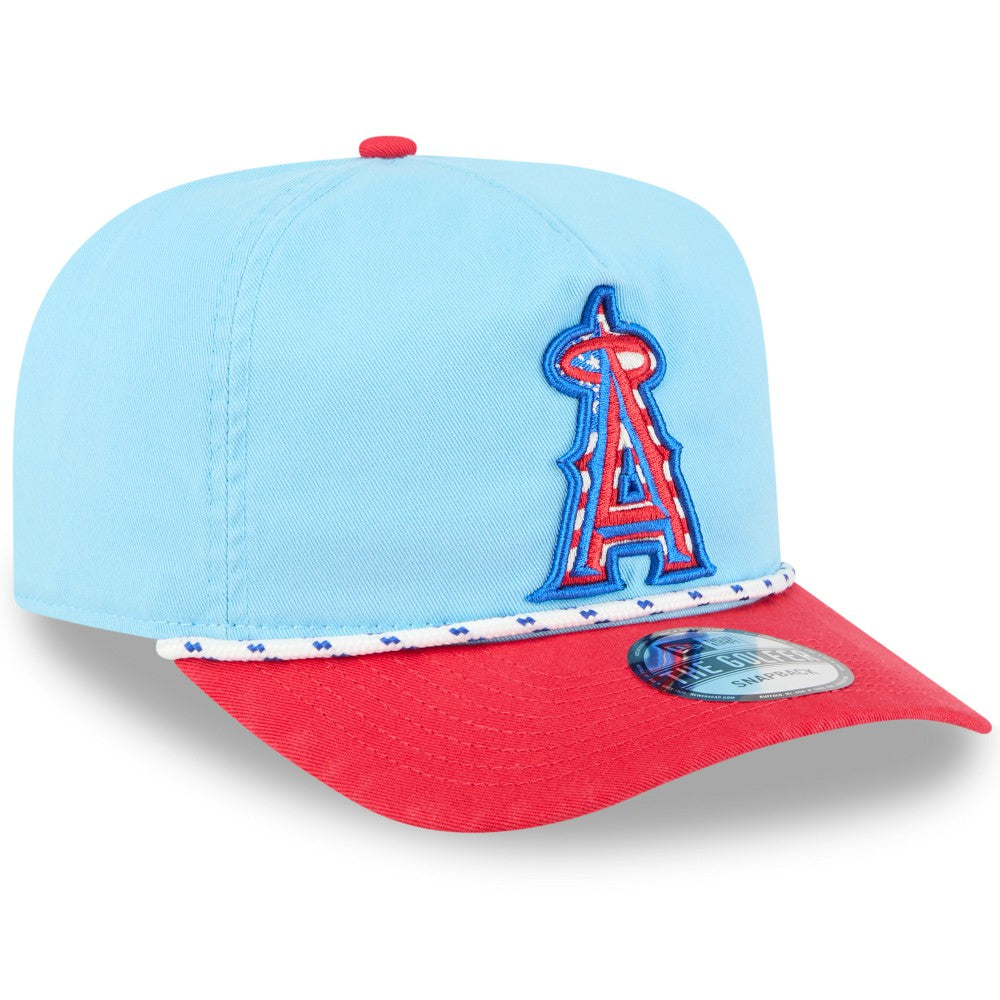 Los Angeles Angels New Era 2025 Fourth of July Golfer Snapback Hat - MLB Hats
