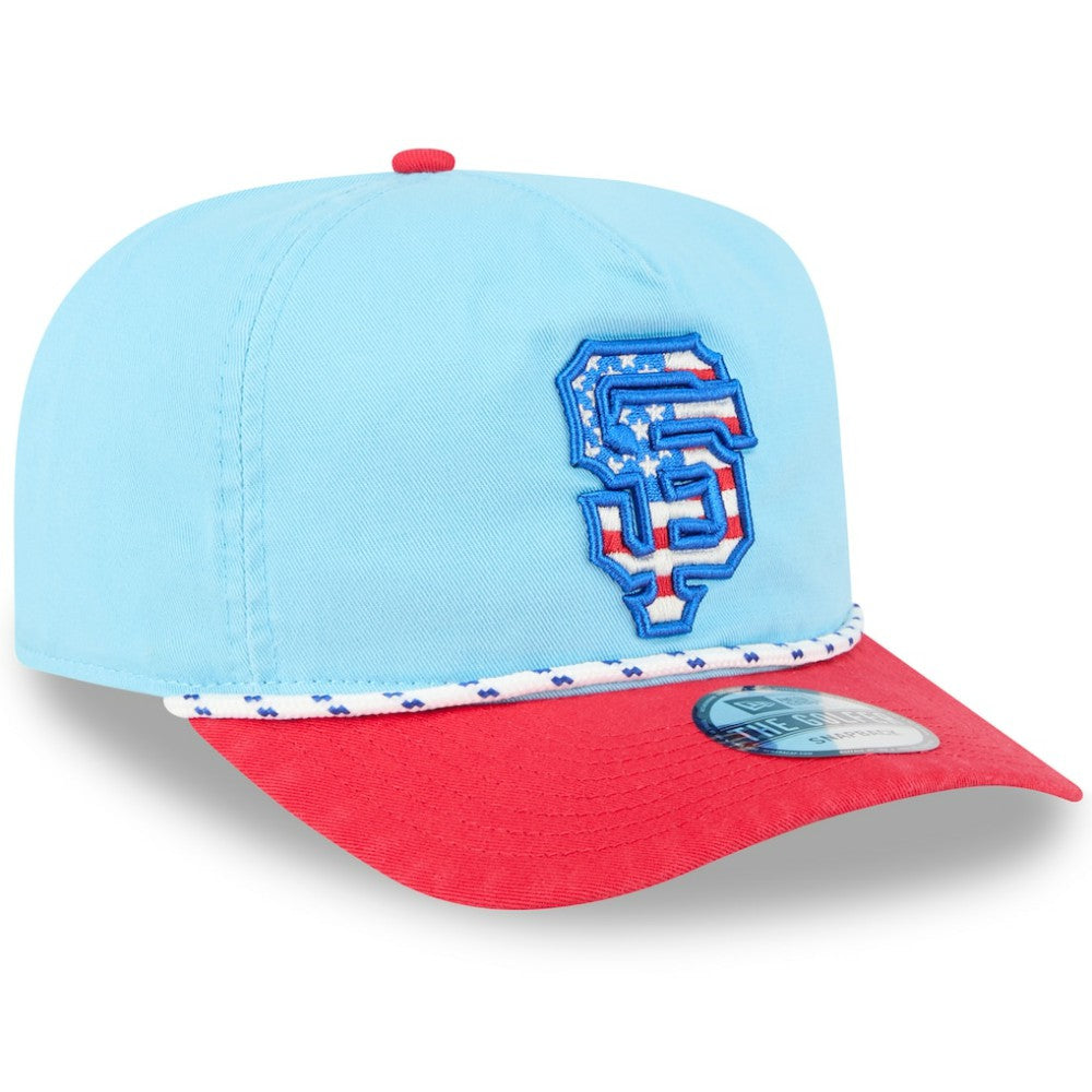 San Francisco Giants New Era 2025 Fourth of July Golfer Snapback Hat - MLB Hats