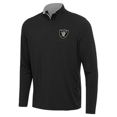 Las Vegas Raiders Antigua Content Quarter-Zip Pullover Top | NFL New