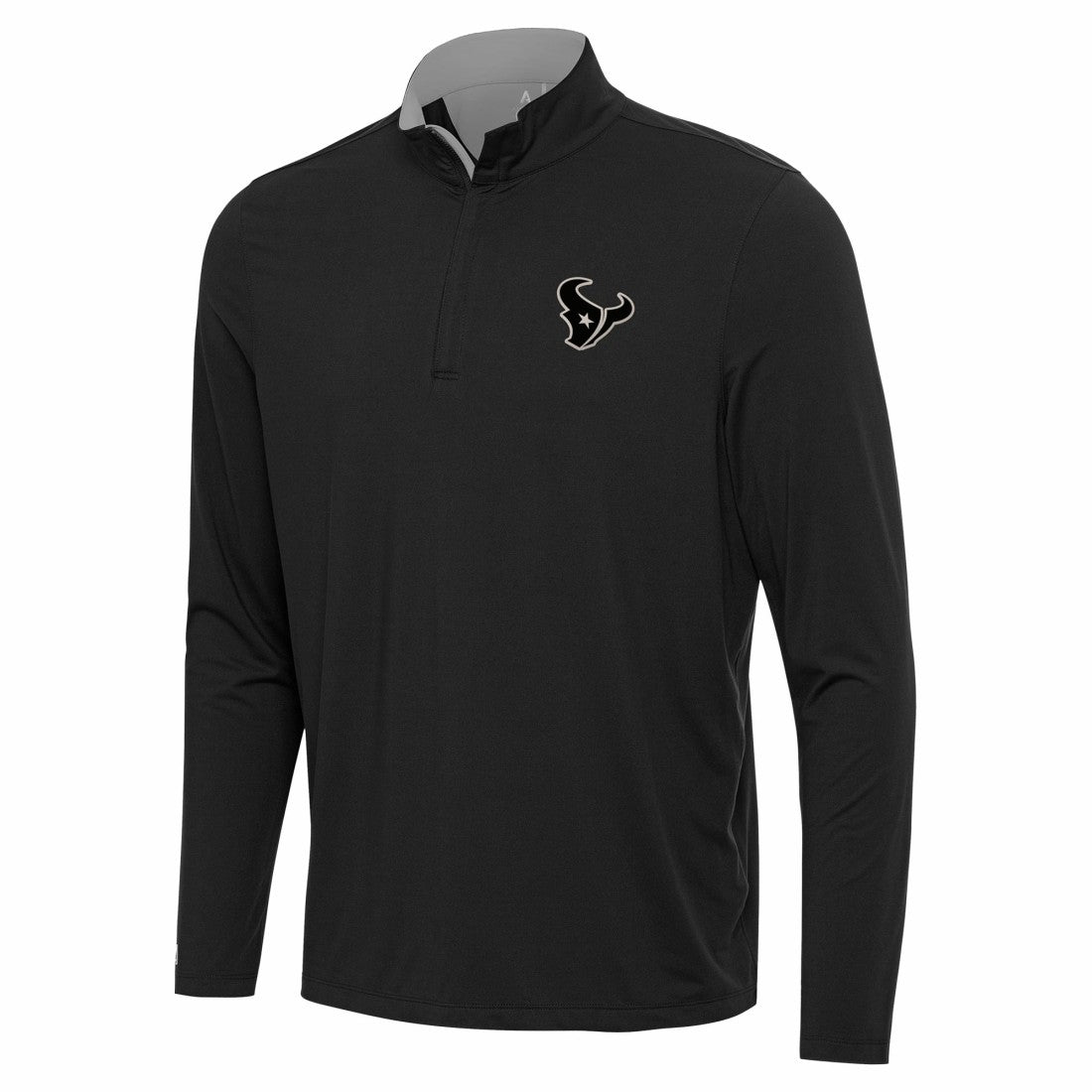 Houston Texans Antigua Content Quarter-Zip Pullover Top | NFL New