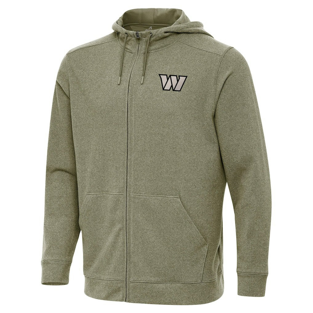 Washington Commanders Antigua Effortless Full-Zip Hoodie Jacket | NFL US