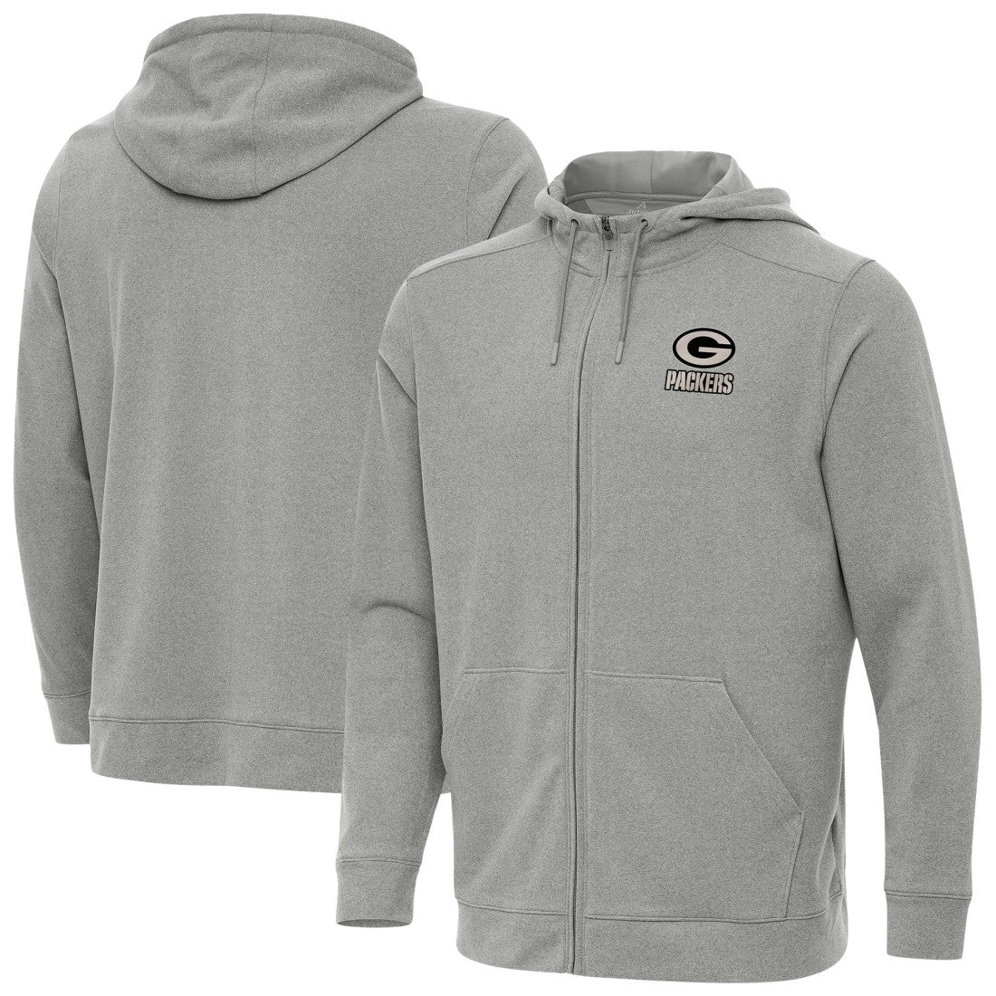 Green Bay Packers Antigua Effortless Full-Zip Hoodie Jacket | NFL US