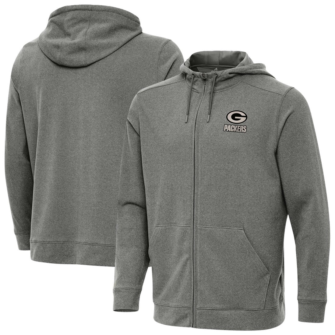 Green Bay Packers Antigua Effortless Full-Zip Hoodie Jacket | NFL Online