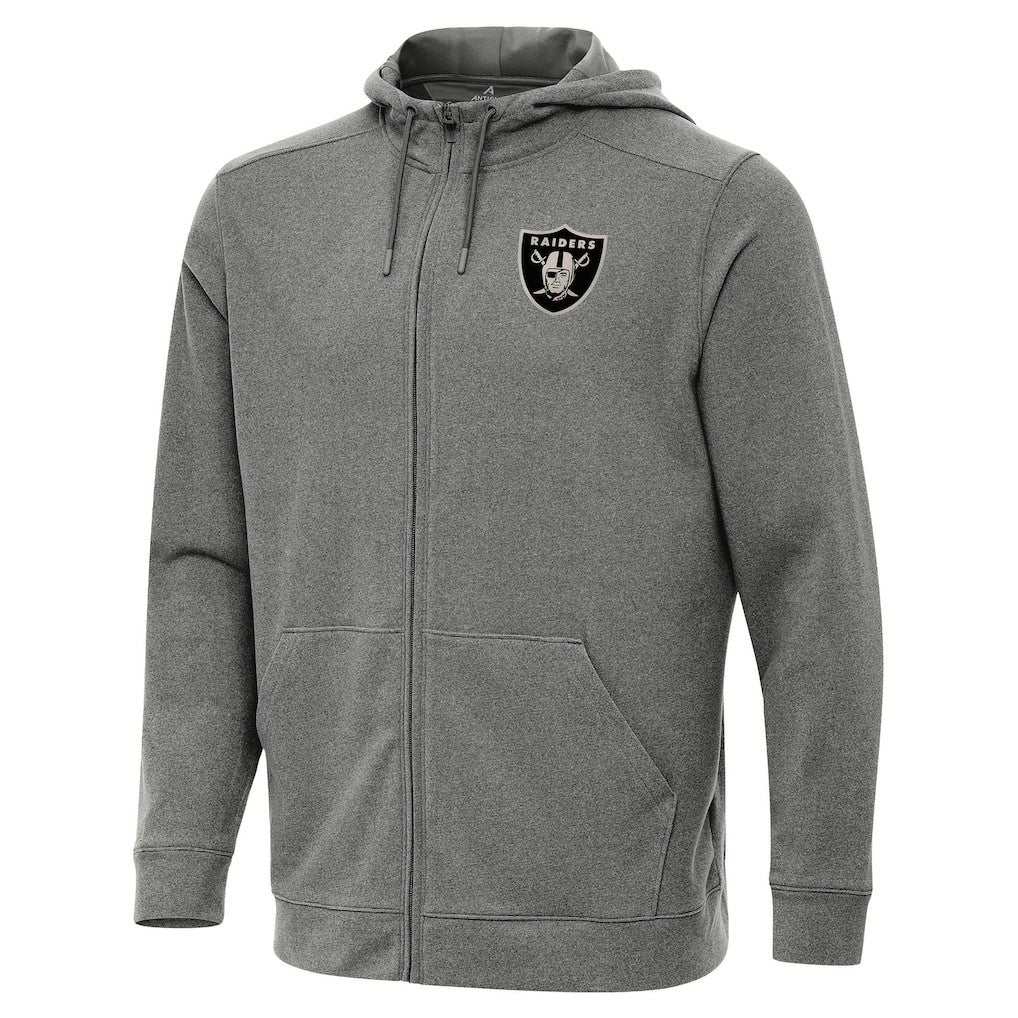 Las Vegas Raiders Antigua Effortless Full-Zip Hoodie Jacket | NFL Hot