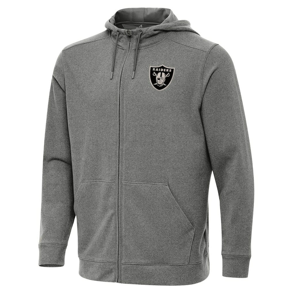 Las Vegas Raiders Antigua Effortless Full-Zip Hoodie Jacket | NFL Hot
