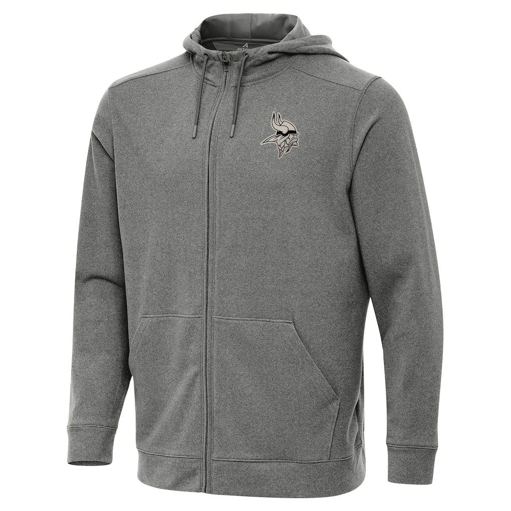 Minnesota Vikings Antigua Effortless Full-Zip Hoodie Jacket | NFL Hot